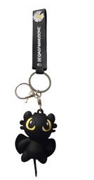 Keyring TOOTHLESS How To Train Your Dragon Key Chain Rubber Charm Key Holder