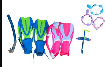 Kids Flippers & Swim Toys