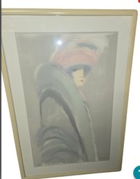 Limited Edition Lithograph Titled 'The Gray Lady