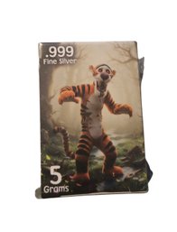 5-gram Fine Silver Bar Featuring A Horror-themed Tigger Design