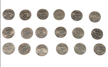 18- Vintage RTD Coins