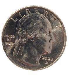 Rare Error Coin -  2023 D -Jovita Idar Womens Quarter Read In Cod We Trust