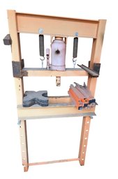 Hydraulic H-frame Shop Press,