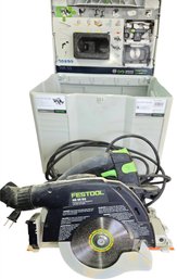 Festool HK 55 EQ Circular Saw With Its Systainer Case.
