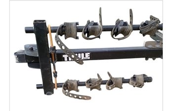 Thule Bike Rack & Vertical Mount Cargo Net
