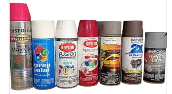 Assorted Spray Paint