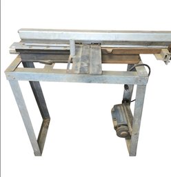 Vintage Craftsman 6-inch Jointer/planer, Likely Model 103.23900, Mounted On A Metal Stand.