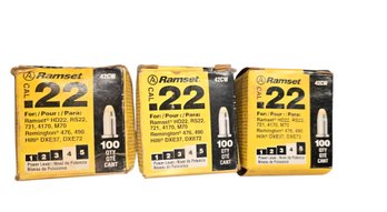 Ramset 42CW .22 Caliber Yellow Powder-actuated Loads.