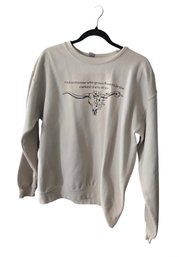 Size Medium Graphic Sweatshirt