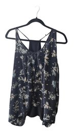 Patterson J. Kincaid Size Medium Tunic With Spaghetti Straps And A Scoop Neck.