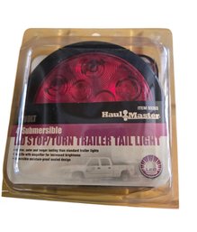 Haul-Master 4-inch Round Submersible LED Stop, Turn, And Tail Light For Trailers.