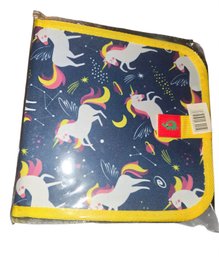 Children's Erasable Doodle Book Featuring A Unicorn Theme.