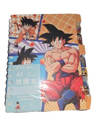 New-Dragon Ball Z Themed A5 Spiral Notebook.
