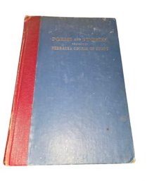 'POEMS AND STORIES REQUIRED BY NEBRASKA COURSE OF STUDY'
