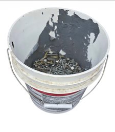 Bucket Of Roofing Nails