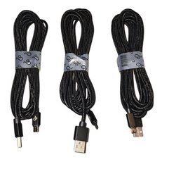 3- New Stoneleo USB To Micro USB Charging Cords