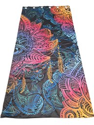 Mandala-themed Curtains- 4 Panels Total