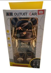 New-Bear-shaped Air Vent Phone Holder Designed To Look Like A Be@rbrick Figure.