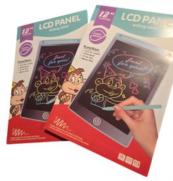 2- New 12-inch LCD Panel Writing Tablets