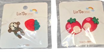 2- Pair Of Lin'Do Earrings 925