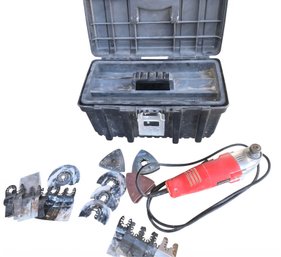 Hyper Tough Corded Oscillating Multi-tool Set.