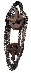 Vintage Weston Differential Chain Hoist