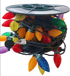 Multicolor C9 Faceted LED Christmas Lights