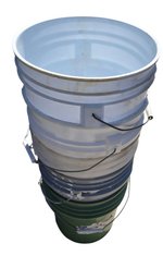 5- 5 Gallon Buckets