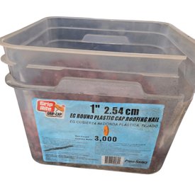 Bucket Of Grip Rite EG Round Roofing Nails