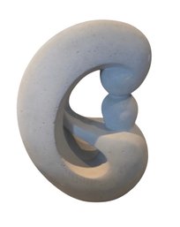 Abstract Stone Or Concrete Sculpture, Similar In Style To 'Mother & Child'