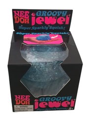 New-Schylling NeeDoh Groovy Jewel Sensory Fidget Toy.