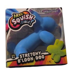 New-JA-RU Irre-Squish-tible Stretchy B'loon Dog Blue
