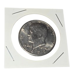 1972 John F. Kennedy Half Dollar Coin
