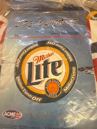 New Miller Lite 56' Inflatable Tube & Snorkel Set