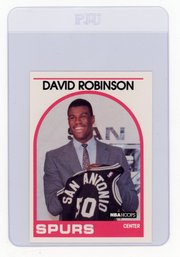 David Robinson Rookie Card 1989 NBA Hoops Basketball Card