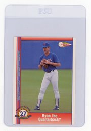 1993 Pacific Texas Express Nolan Ryan Baseball Card