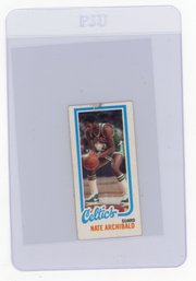 1980 Topps Nate Archibald Basketball Card
