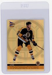 20002 Pacific Prism Gold McDonald's Joe Thornton Hockey Card