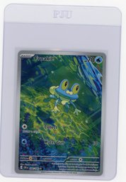 2026 Pokemon Mega Evolution Chaos Rising Froakie Holo Full Art Illustration Rare Secret Rare Pokemon Card