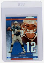 2004 Fleer Showcase Tom Brady Football Card