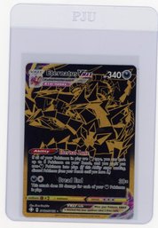 2021 Pokemon Sword & Shield Shining Fates Eternatus VMAX Holo Gold Pokemon Card