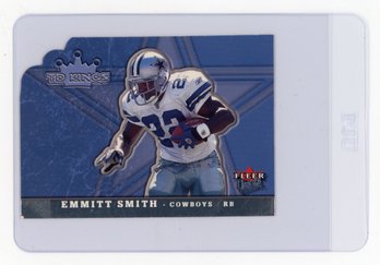 2005 Fleer Ultra Emmitt Smith TD Kings Die Cut Football Card