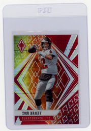 2020 Panini Phoenix Tom Brady Color Burst Football Card