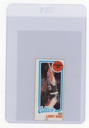 Larry Bird Rookie Card 1980 Topps Basketball Card