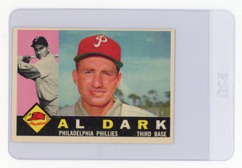 1960 Topps Al Dark Baseball Card