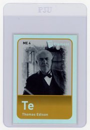 2009 Wheels Element Thomas Edison Card