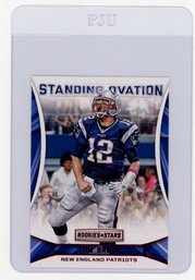 2016 Panini Rookies & Stars Tom Brady Standing Ovation Football Card