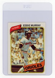 1980 Topps Eddie Murray Baseball Card
