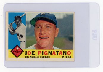 1960 Topps Joe Pignatano Baseball Card