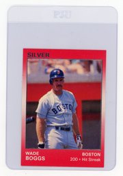 1991 Star Wade Boggs Silver Baseball Card #'d To 2000